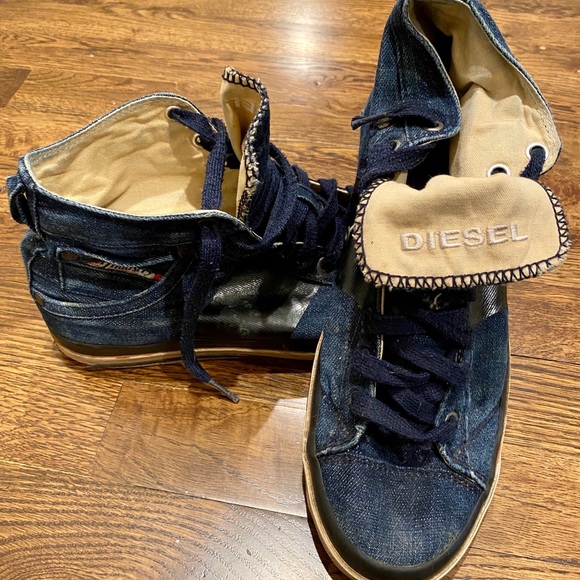 diesel converse style shoes